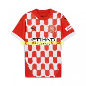Koszulka Girona Domowe Koszulki Piłkarskie 2024-2025 Krótki Rękaw